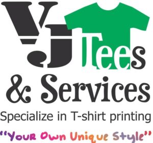 VJ tees and services t-shirt printing services Queensway shopping centre